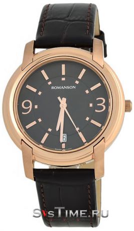 Romanson Мужские наручные часы Romanson TL 2654 MR(BK)D.BN