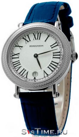 Romanson Женские наручные часы Romanson RL 1253 LW(WH)BU