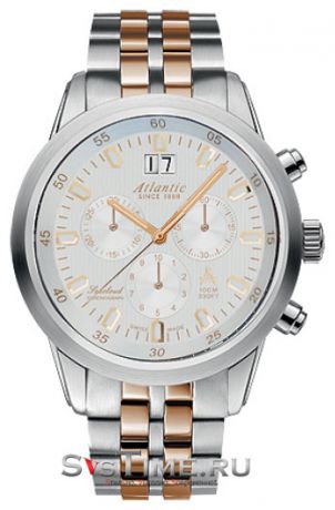 Atlantic Мужские швейцарские наручные часы Atlantic 73465.43.21R