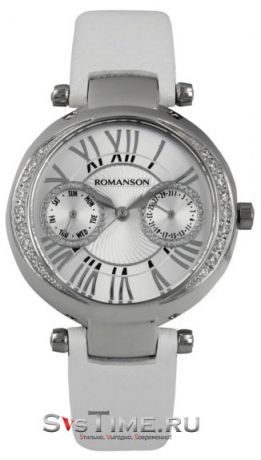 Romanson Женские наручные часы Romanson RL 2612Q LW(WH)WH