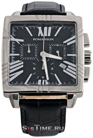 Romanson Мужские наручные часы Romanson TL 1263H MW(BK)