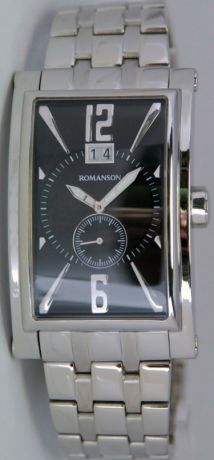 Romanson Мужские наручные часы Romanson TM 8901U MW(BK)