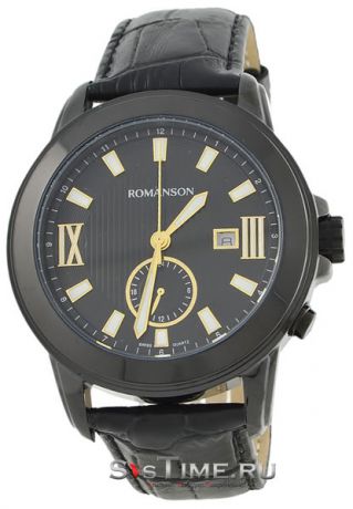 Romanson Мужские наручные часы Romanson TL 0381 MB(BK)G