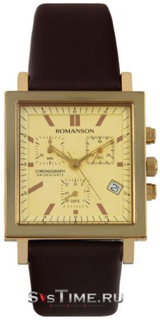 Romanson Мужские наручные часы Romanson UL 2118 MG(GD)