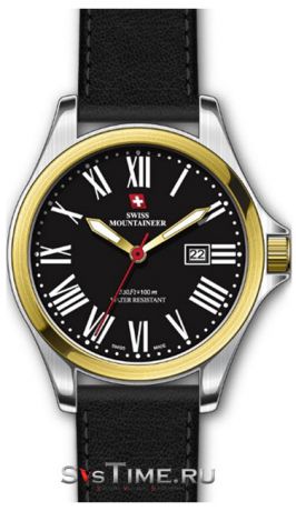 Swiss Mountaineer Мужские швейцарские наручные часы Swiss Mountaineer SML8033