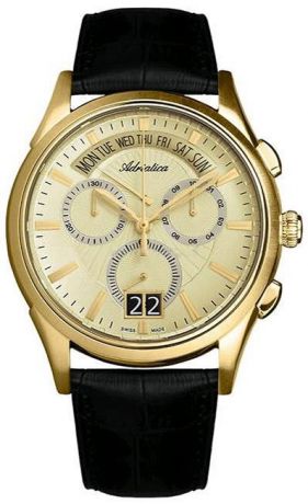 Adriatica Мужские швейцарские наручные часы Adriatica A1193.1211CH