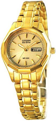 Citizen Женские японские наручные часы Citizen EW3142-56PE