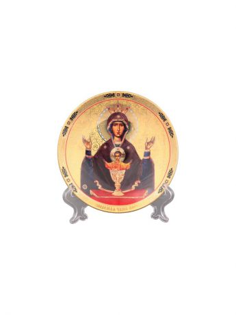 Elan Gallery Тарелка декоративная "Пресвятая Богородица Неупиваемая Чаша"