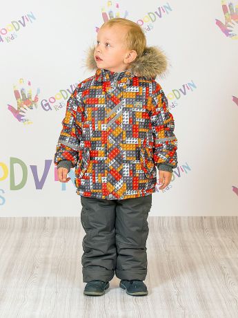 GooDvinKids Комплект (куртка, ПК) зимний для мальчика "Ян"