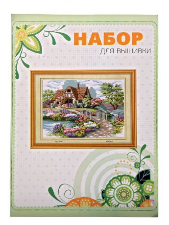 Живой Шелк Набор для вышивки "Цветущий сад"