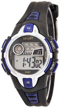 Тик-Так Детские наручные часы Тик-Так Н457 WR50 черно-синие