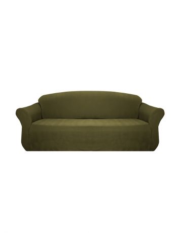 Медежда Чехол на двухместный диван из коллекции Бирмингем цвет оливковый