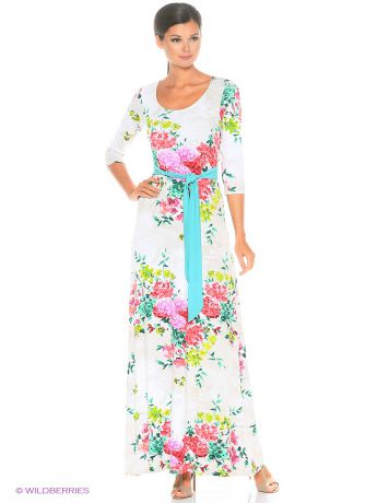 ANASTASIA PETROVA Длинное платье "Летний сад"