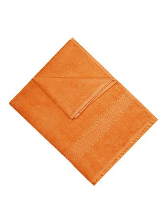 Aisha Махровое полотенце оранжевый 40*70-100% хлопок, УзТ-ПМ-111-08-27