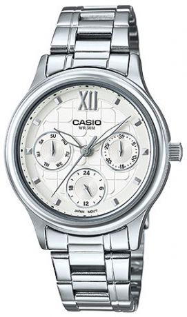 Casio Женские японские наручные часы Casio LTP-E306D-7A