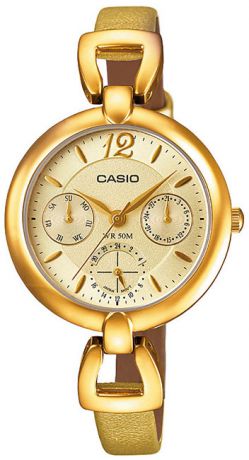 Casio Женские японские наручные часы Casio LTP-E401GL-9A