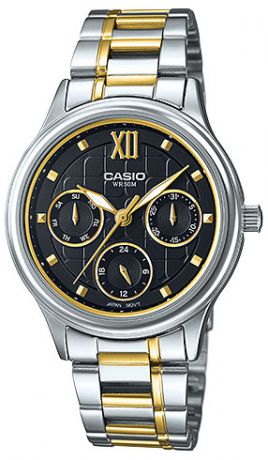 Casio Женские японские наручные часы Casio LTP-E306SG-1A