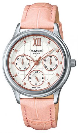 Casio Женские японские наручные часы Casio LTP-E306L-4A