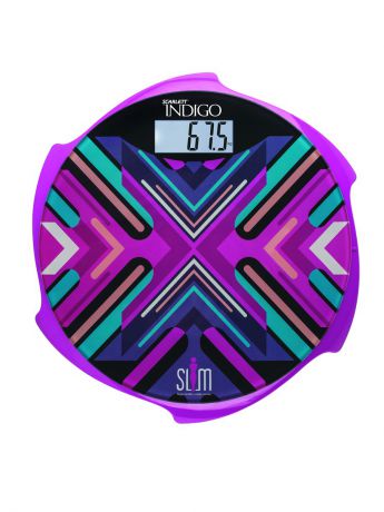 Scarlett Весы напольные электронные Scarlett IS-BS35E601 макс.150кг пурпурный