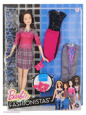 Barbie Кукла Барби "Fashionistas. Эволюция Барби" (с набором одежды)
