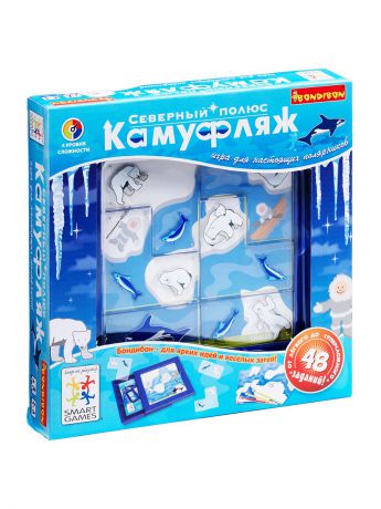 BONDIBON Логическая игра Bondibon Камуфляж, Северный Полюс арт. SG 201 RU