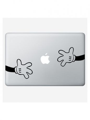 Kawaii Factory Наклейка для Macbook Air / Macbook Pro "Hug" (13 дюймов (диагональ экрана))