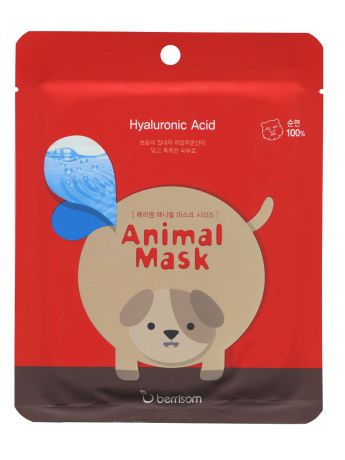 Berrisom Маска для лица серии Animal mask  Собачка