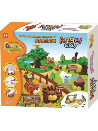 ANGEL CLAY Игровой набор массы для лепки Angel Clay "Зоопарк"