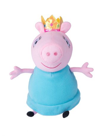 Peppa Pig Мягкая игрушка "Мама Свинка королева" 30 см. Свинка Пеппа