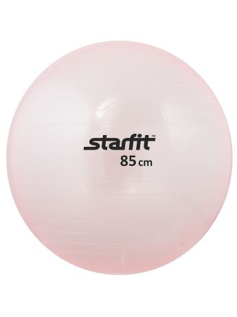 starfit Мяч гимнастический STARFIT GB-105 85 см, прозрачный, розовый