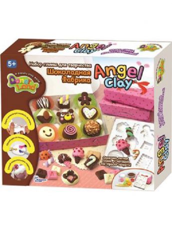 ANGEL CLAY Игровой набор массы для лепки Angel Clay "Шоколадная мастерская"