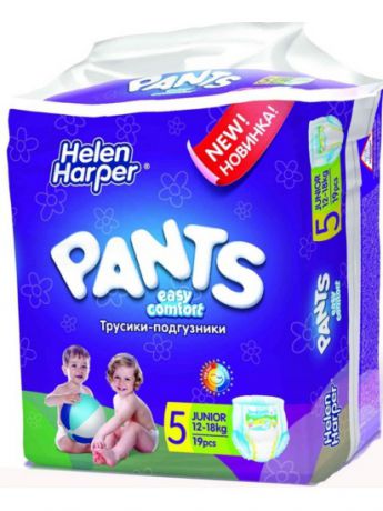 Helen Harper Helen HARPER Easy Comfort Pants Подгузники-трусики Джуниор 12-18кг 19шт