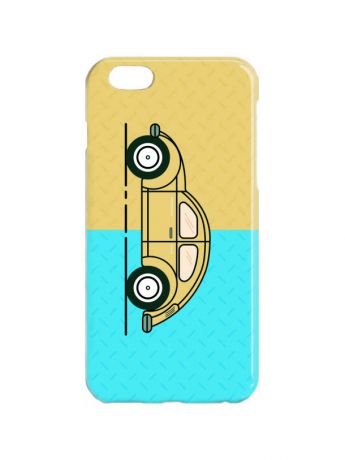 Chocopony Чехол для iPhone 6Plus "Песочно-бирюзовый жук" Арт. 6Plus-292