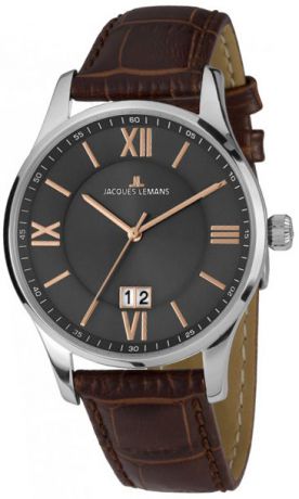 Jacques Lemans Мужские швейцарские наручные часы Jacques Lemans 1-1845N