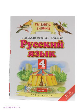 ДРОФА Русский язык. 4 класс. В 2 ч. Ч. 1