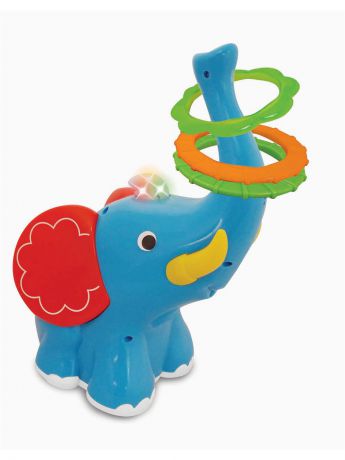 Kiddieland Развивающая игрушка  "Слон-кольцеброс"