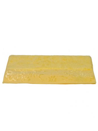 HOBBY HOME COLLECTION Махровое полотенце 70x140 "DORA" желтое,100% хлопок