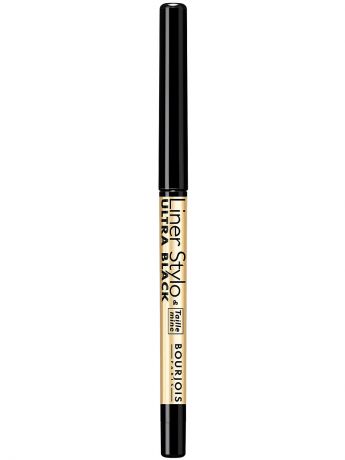 Bourjois Контурный карандаш с точилкой для макияжа глаз "liner stylo", тон 61 ultra black