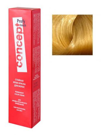 Concept Concept 64764 Стойкая Крем-краска для волос PROFY Touch 10.3 Очень светло-золотистый блондин 60 мл (