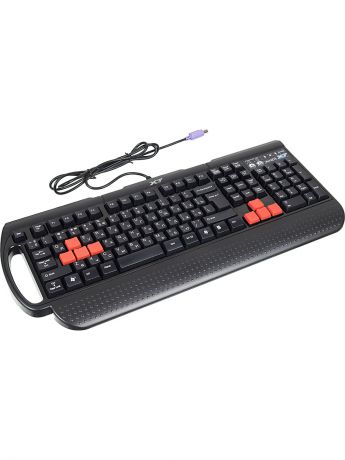 a4tech Клавиатура A4 X7-G700 черный PS/2 Multimedia Gamer