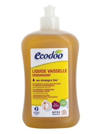 Ecodoo Ecodoo Средство Для Мытья Посуды С Уксусом, Флакон 500 Мл