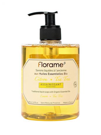 FLORAME Florame Мыло Жидкое  Лимон-Чайное Дерево  (500 Мл)