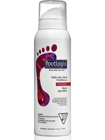 Footlogix Мусс  очищающий для кожи между пальцев ног