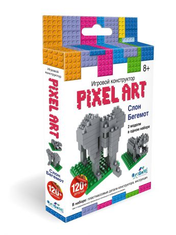 Origami К. PixelArt Конструктор 3D-пиксели 2 в 1 