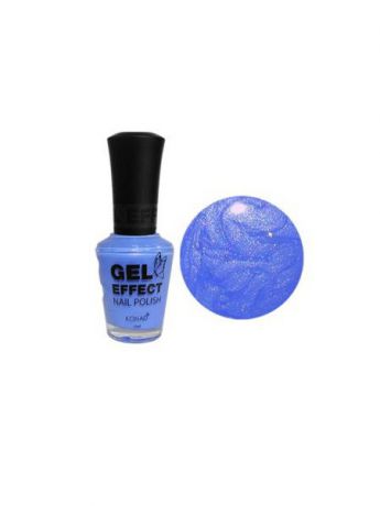Konad Лак для ногтей недельный - гель эффект KONAD Gel Effect Nail 21 Blue Pearl