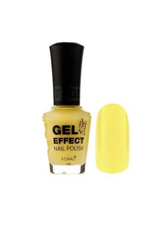 Konad Лак для ногтей недельный - гель эффект KONAD Gel Effect Nail 22 Sunny Yellow