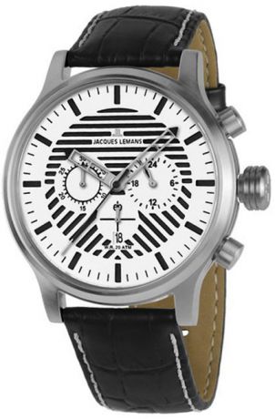 Jacques Lemans Мужские швейцарские наручные часы Jacques Lemans 1-1795B