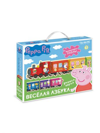Peppa Pig Настольная игра Свинка Пеппа "Паровозик Веселая Азбука".