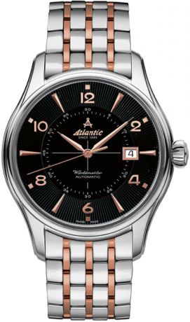 Atlantic Мужские швейцарские наручные часы Atlantic 52752.41.65RM