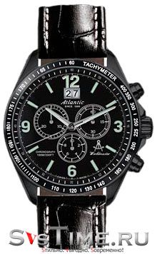 Atlantic Мужские швейцарские наручные часы Atlantic 55460.46.66